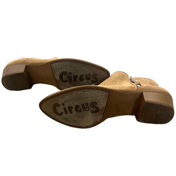 🔥4/$25 Sam Edelman Circus Women’s Tan Boots 7 - Picture 7 of 9